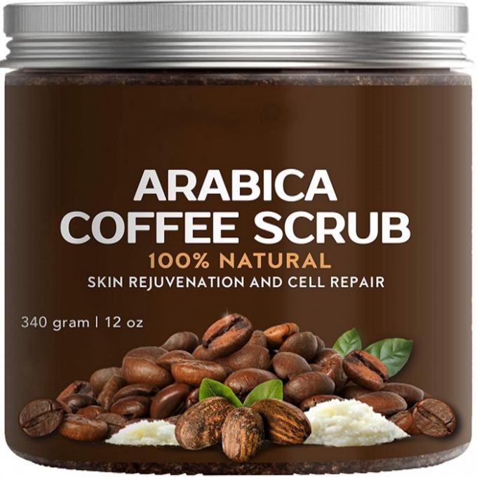 자연적인 Arabica 커피는 스트레치 마크, 몸을 강화하는 여드름 피부를 위해 제거합니다 제거합니다