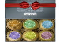 중국 Handmade Bath Fizz 공 건성 피부 Aromatherapy 이완 습기를 공급을 위한 자연적인 시어 버터 회사